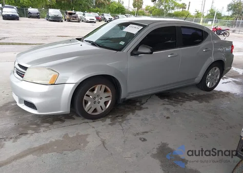 2012 Dodge Avenger Se z USA, uszkodzony, nr VIN 1C3CDZAB9CN269888